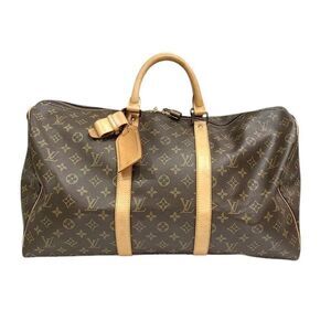 Pre Loved louis vuitton Men brown | brown Luggage
